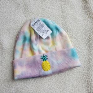 Zumiez A-Lab Pineapple Tie Dye Beanie NWT